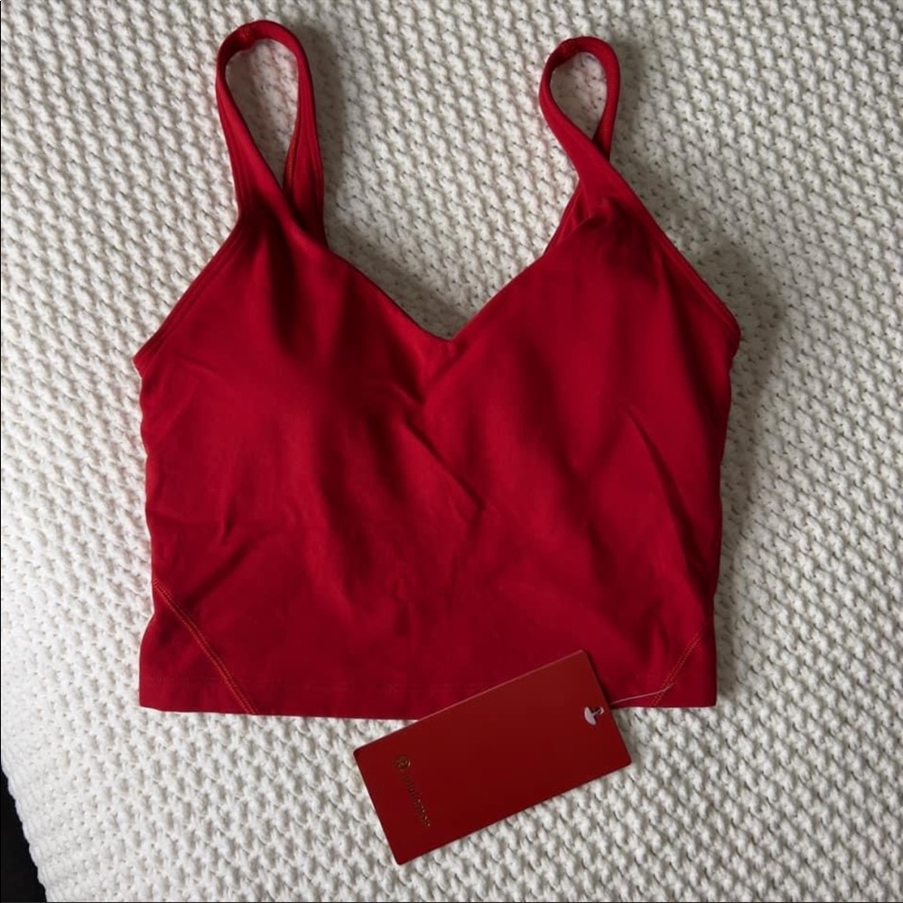 Lululemon Red Align Tank
